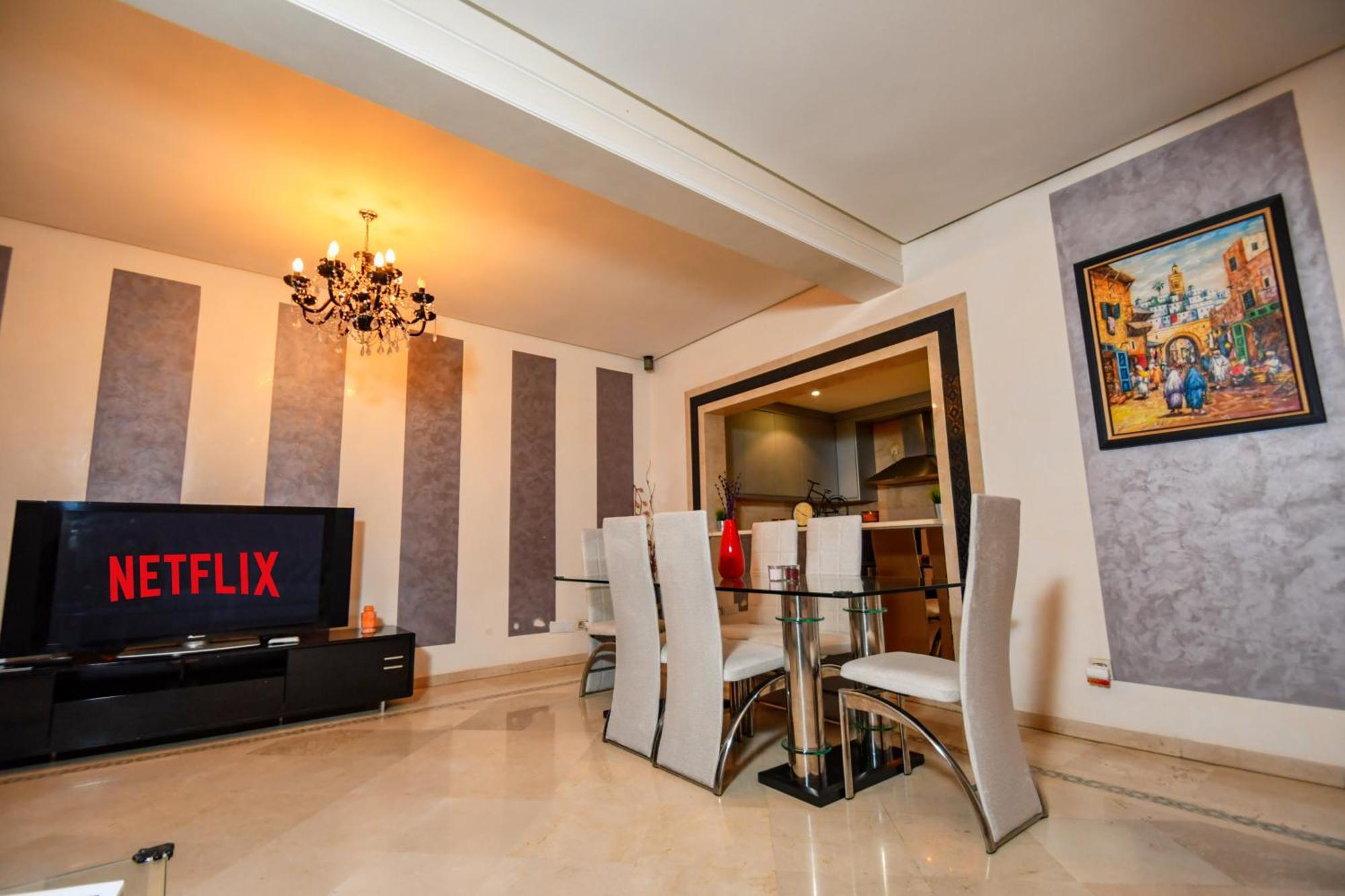 Appartement Haut Standing Gueliz Plaza Marrakesh Esterno foto